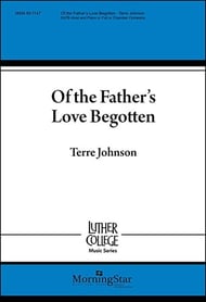 Of the Father's Love Begotten SATB choral sheet music cover Thumbnail